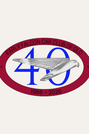 40th Anniversary Club grill badge